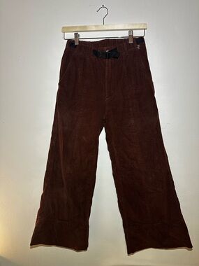 The North Face Women's Wide-Leg Corduroy Pants in Dark Brown